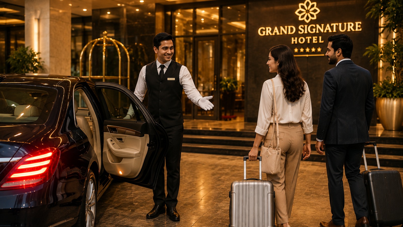 Hotel and airport chauffeur service