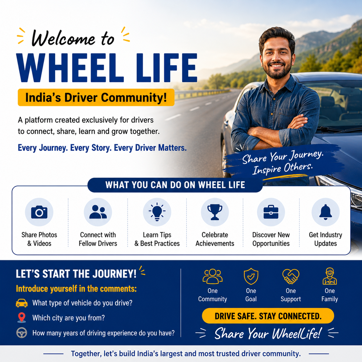 Driver social post